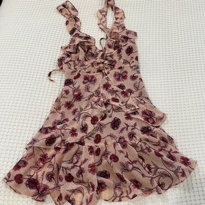 For Love & Lemons ruffle sun dress